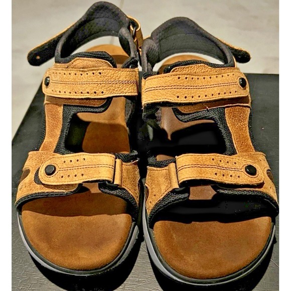 SAS Maverick Stampede Men\'s Size 11M Hook And Loop Sandals